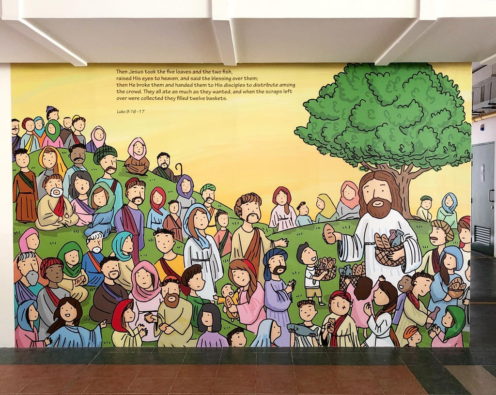 SJI Junior Canteen Mural