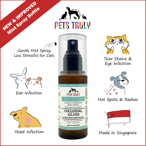 Pets Truly Colloidal Silver in Electrolyzed Water