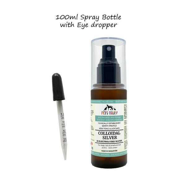 Pets Truly Colloidal Silver in Electrolyzed Water