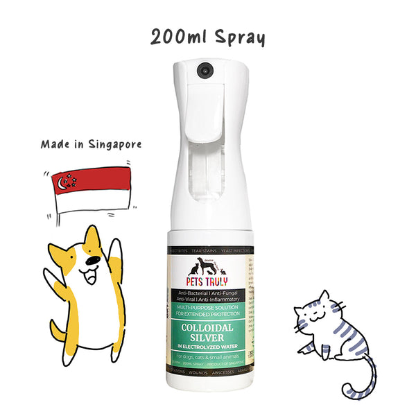 Pets Truly Colloidal Silver in Electrolyzed Water