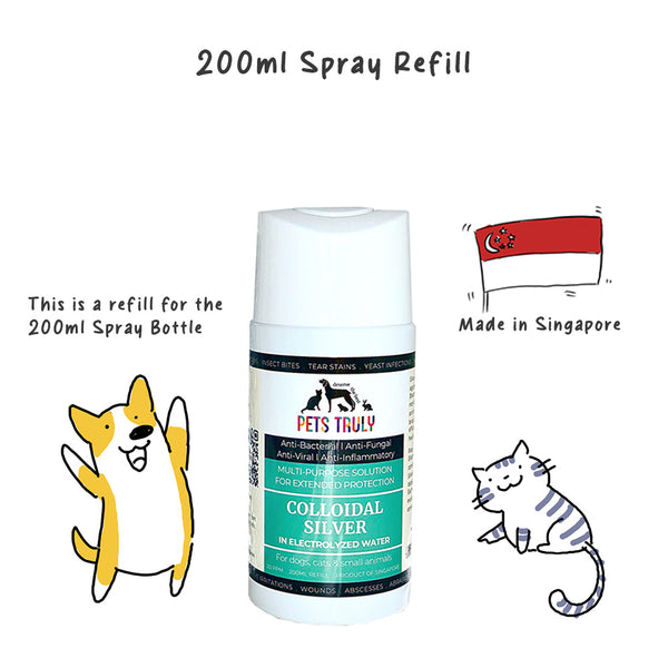 Pets Truly Colloidal Silver in Electrolyzed Water