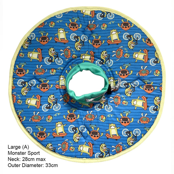 Handmade Elizabeth E-Collar / Soft Collar for Cats and Kittens