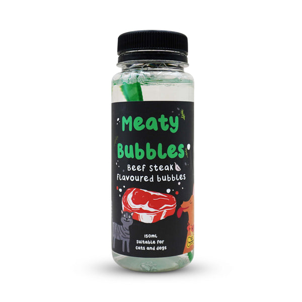 Meaty Bubbles for Cats and Dogs