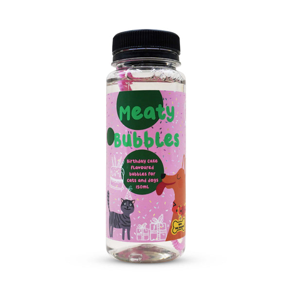 Meaty Bubbles for Cats and Dogs