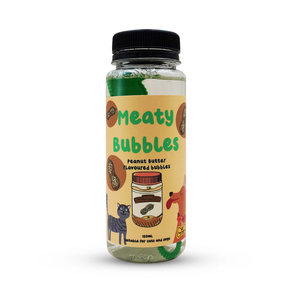 Meaty Bubbles for Cats and Dogs