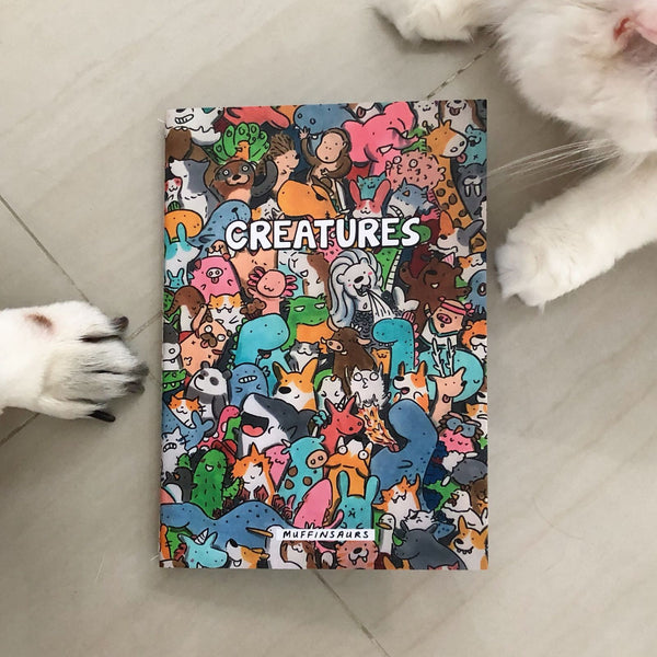 Creatures Colouring Book