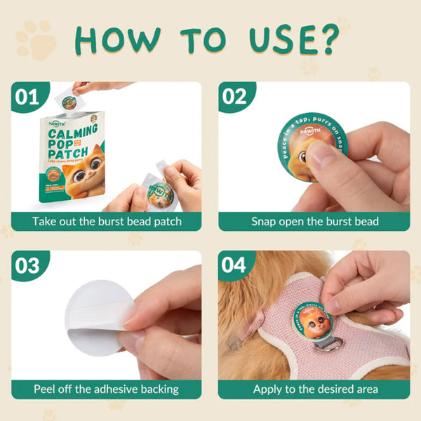 PAWITH Calming Pop Patch (7 Patches/box)