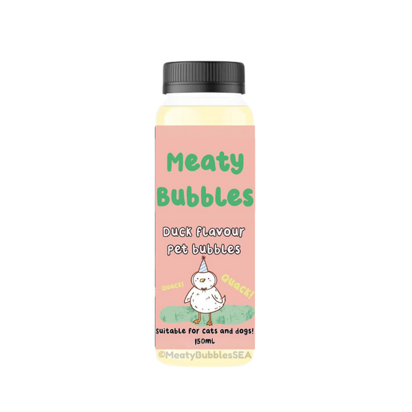 Meaty Bubbles for Cats and Dogs