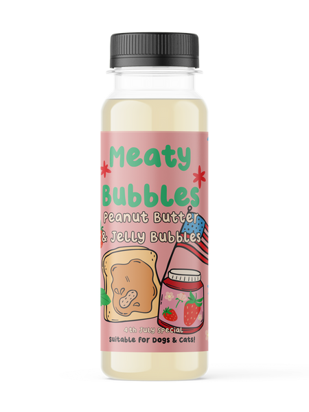 Meaty Bubbles for Cats and Dogs