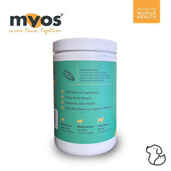 MYOS Muscle & Joint Formula with Green Lipped Mussel