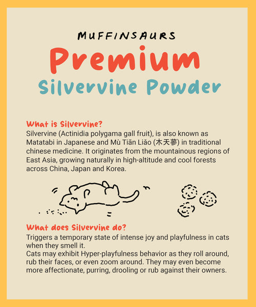 Muffinsaurs Premium Silvervine Powder