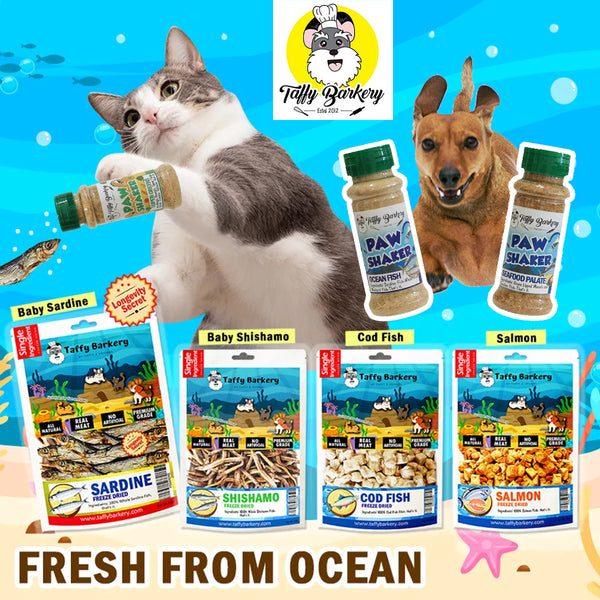 Taffy Barkery Freeze Died Seafood Treats