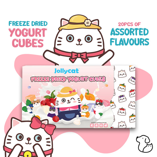 Jollycat Freeze Dried Yogurt Cubes