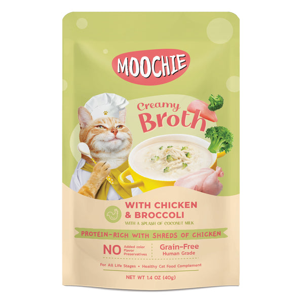 MOOCHIE Creamy Broth for Cats 40g