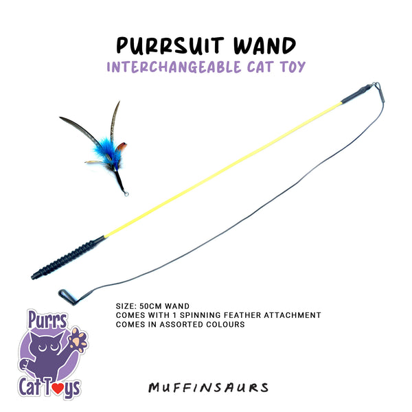Purrs Cat Toys | Valerian Stinky Puff | Attachments & Stand-alone Toys