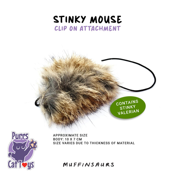 Purrs Cat Toys | Valerian Stinky Puff | Attachments & Stand-alone Toys