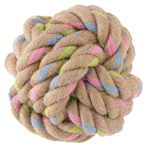 Beco Hemp Rope Ball Tough Dog Toy