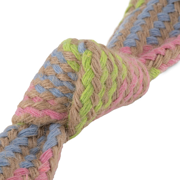Beco Hemp Squeaky Rope Tough Dog Toy