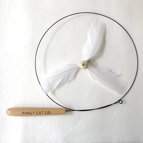 Spinning Feather Cat Wand / Attachment