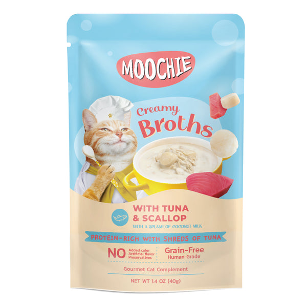 MOOCHIE Creamy Broth for Cats 40g